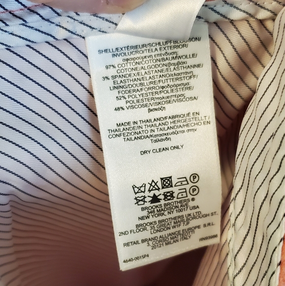 Brooks Brothers Red Fleece Rose Mini A-Line Skirt - Picture 10 of 14